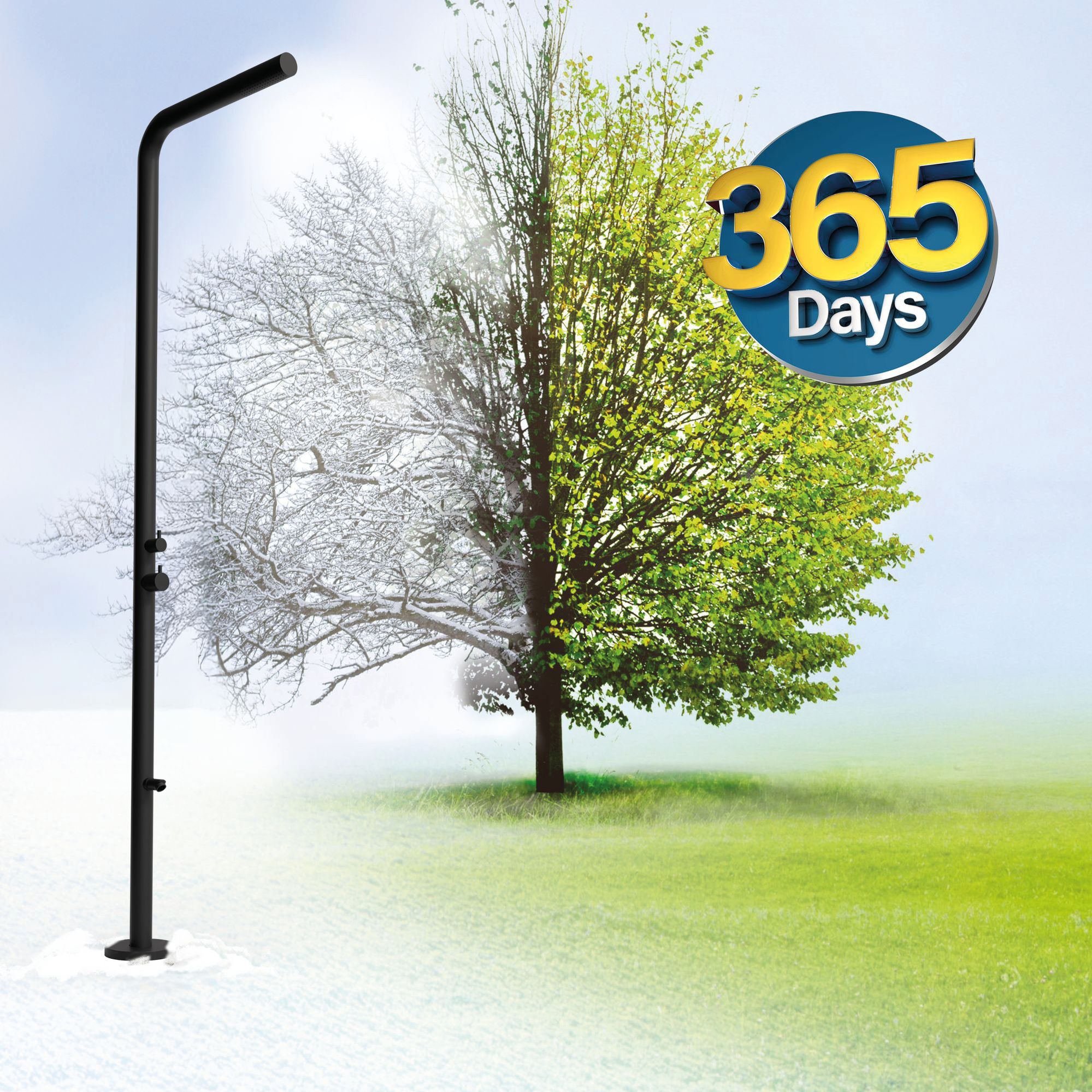 Produktbild mit USP Aussenduschen