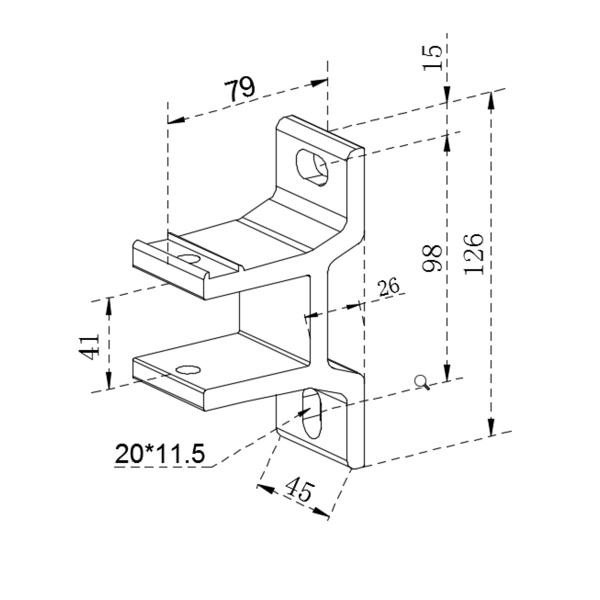 technische Maßzeichnung