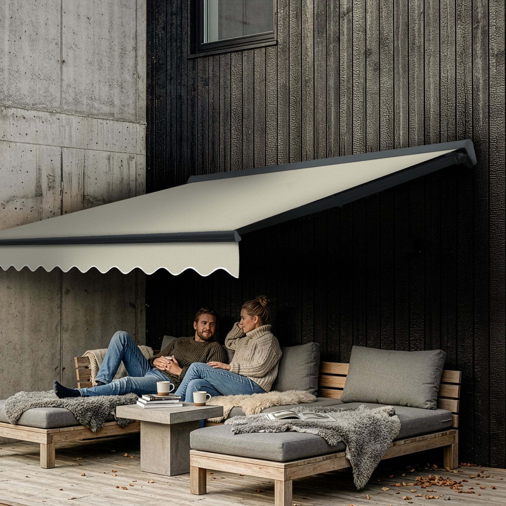 angel tarp Tuff-Trek Wing Awning Alcove Color:M05 Snow Camo Aro Artländer Daunen Schlafsack saving space and easy A1180