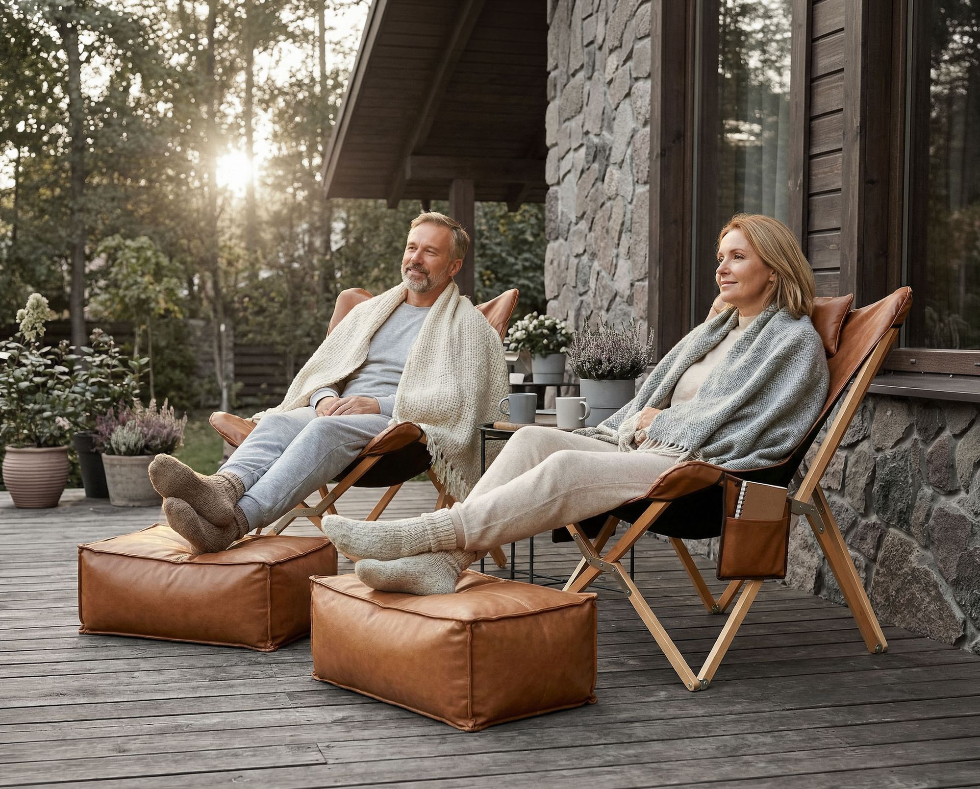 Klappbarer Relax- & Loungestuhl