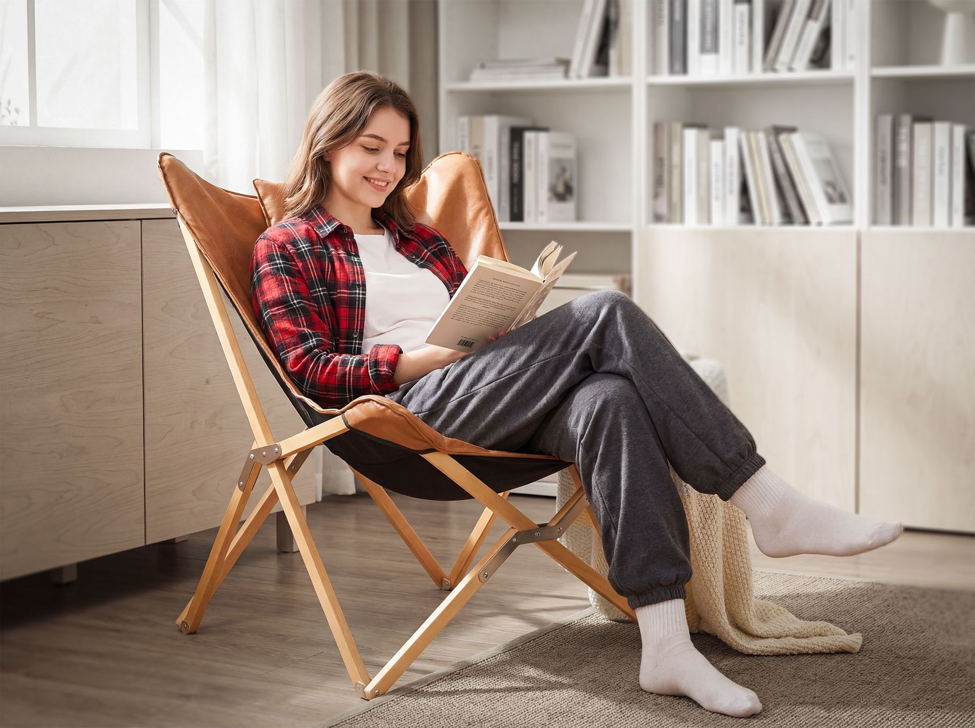 Klappbarer Relax- & Loungestuhl