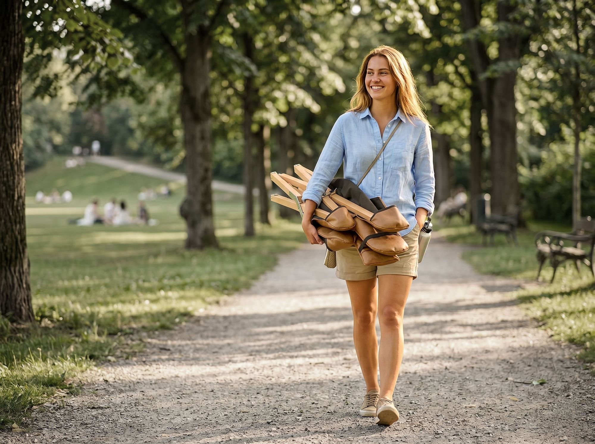 Klappbarer Relax- & Loungestuhl