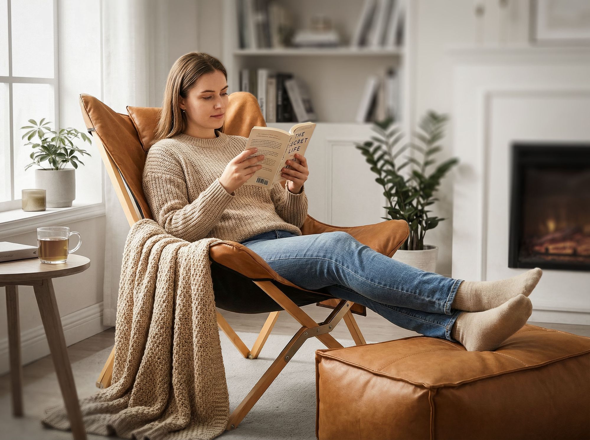 Klappbarer Relax- & Loungestuhl