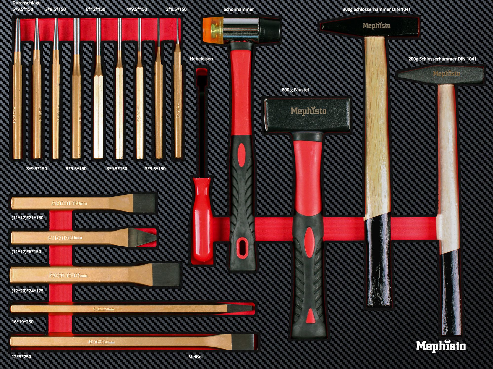 Produktbild Mephisto Werkzeug und Zubehör